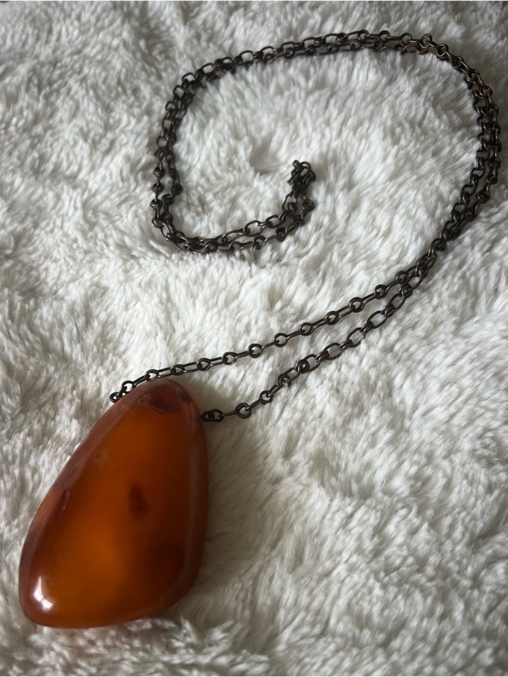 Natural Old Antique Yellow Butterscotch Baltic Amber Pendant